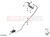 BMW Motorrad BMW 2020 C models C 400 X 21 (0C31, 0C33) Luggage compartment lock 2 | Luggage compartment lock 2