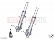 BMW Motorrad BMW 2020 C models C 400 X 21 (0C31, 0C33) Fork leg | Fork leg