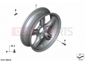 BMW Motorrad BMW 2020 C models C evolution (0C03) Rear wheel | Rear wheel