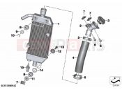 BMW Motorrad BMW 2020 C models C evolution (0C03) Radiator | Radiator