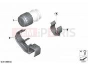 BMW Motorrad BMW 2020 C models C evolution (0C03) Sealing cap / holder diagnostic socket | Sealing cap / holder diagnostic socket
