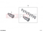 BMW Motorrad BMW 2022 C models CE04 (0C51, 0C53) Lock cylinder | Lock cylinder