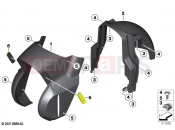 Front-wheel cover | Front-wheel cover - BMW Motorrad CE04 (0C51, 0C53) 2020