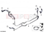 Coolant lines | Coolant lines - BMW Motorrad CE04 (0C51, 0C53) 2020