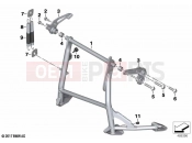 BMW Motorrad BMW 2023 F models F 750 GS (0B28) Centre stand | Centre stand