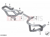 BMW Motorrad BMW 2023 F models F 750 GS (0B28) Engine protection bar | Engine protection bar