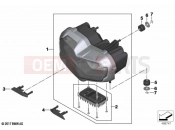BMW Motorrad BMW 2023 F models F 750 GS (0B28) LED headlight - Generation II | LED headlight - Generation II