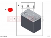 BMW Motorrad BMW 2020 F models F 750 GS (0B28) battery | battery
