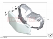 BMW Motorrad BMW 2021 F models F 750 GS (0B38) Set, headlight guard | Set, headlight guard