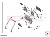 BMW Motorrad BMW 2021 F models F 750 GS (0B38) Navigation preparation 2 | Navigation preparation 2