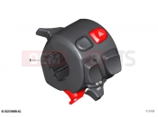 BMW Motorrad BMW 2021 F models F 750 GS (0B38) Multifunction switch left button black 2 | Multifunction switch left button black 2