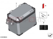 BMW Motorrad BMW 2021 F models F 850 GS (0B09, 0B19) Aluminium case | Aluminium case