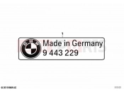 BMW Motorrad BMW 2020 F models F 850 GS (0B09, 0B19) Signs 2 | Signs 2