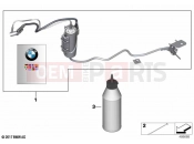 BMW Motorrad BMW 2020 F models F 850 GS (0B09, 0B19) Chain lubrication system | Chain lubrication system
