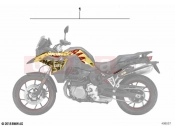 BMW Motorrad BMW 2020 F models F 850 GS (0B09, 0B19) Sticker set 4 | Sticker set 4