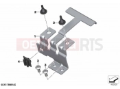 BMW Motorrad BMW 2020 F models F 850 GS (0B09, 0B19) Holder, battery | Holder, battery