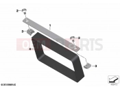 BMW Motorrad BMW 2020 F models F 850 GS (0B09, 0B19) Additional battery holder | Additional battery holder