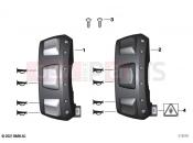 BMW Motorrad BMW 2020 F models F 850 GS (0B09, 0B19) Additional switch special vehicle left | Additional switch special vehicle left