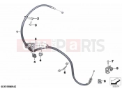 BMW Motorrad BMW 2020 F models F 850 GS (0B09, 0B19) Clutch cable | Clutch cable