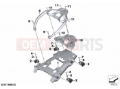 Luggage grid | Luggage grid - BMW Motorrad F 850 GS (0B39) 2023