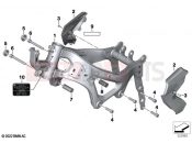 BMW Motorrad BMW 2022 F models F 850 GS Adv. (0K04) Front frame | Front frame