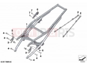 BMW Motorrad BMW 2022 F models F 850 GS Adv. (0K04) Rear frame | Rear frame