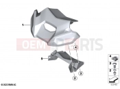 BMW Motorrad BMW 2022 F models F 850 GS Adv. (0K04) Mudguard | Mudguard