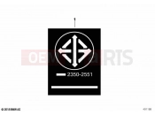 BMW Motorrad BMW 2022 F models F 850 GS Adv. (0K04) Label 