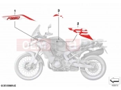 BMW Motorrad BMW 2022 F models F 850 GS Adv. (0K04) Stick-on label 2 | Stick-on label 2