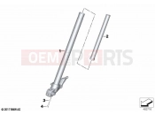 BMW Motorrad BMW 2022 F models F 850 GS Adv. (0K04) Fork slider | Fork slider