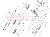 DUCATI 1999 Monster 750 City FRONT FORK » FRONT SUSPENSION