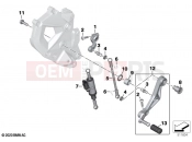 BMW Motorrad BMW 2022 F models F 850 GS Adve. (0K00) Outer gearshift parts | Outer gearshift parts
