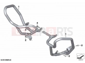 Engine protection bar | Engine protection bar - BMW Motorrad F 850 GS Adve. (0K01, 0K03) 2022