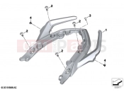 BMW Motorrad BMW 2022 F models F 900 R (0K10) Handle rear | Handle rear