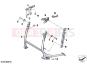 BMW Motorrad BMW 2022 F models F 900 R (0K10) Centre stand 2 | Centre stand 2