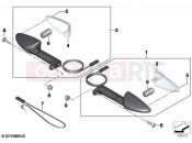 Turn indicators, rear | Turn indicators, rear - BMW Motorrad F 900 R (0K11, 0K13) 2022