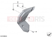 BMW Motorrad BMW 2020 F models F 900 R (0K14) Frame trim | Frame trim