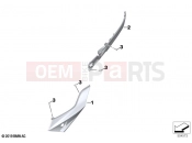BMW Motorrad BMW 2020 F models F 900 R (0K14) Tail trim | Tail trim