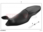 BMW Motorrad BMW 2020 F models F 900 R (0K14) Seat bench, low | Seat bench, low