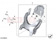BMW Motorrad BMW 2020 F models F 900 XR (0K21, 0K23) Windshield adjustment | Windshield adjustment