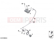 BMW Motorrad BMW 2020 F models F 900 XR (0K21, 0K23) Seat bench locking system | Seat bench locking system
