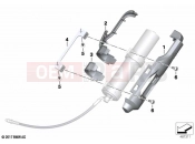 BMW Motorrad BMW 2020 F models F 900 XR (0K21, 0K23) Holder for engine spring strut | Holder for engine spring strut