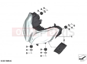 BMW Motorrad BMW 2020 F models F 900 XR (0K21, 0K23) LED headlight - Generation II | LED headlight - Generation II