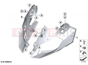 BMW Motorrad BMW 2020 F models F 900 XR (0K24) Front panel | Front panel