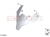 BMW Motorrad BMW 2020 F models F 900 XR (0K24) Upper trim section | Upper trim section