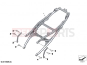 BMW Motorrad BMW 2020 F models F 900 XR (0K24) Rear frame | Rear frame