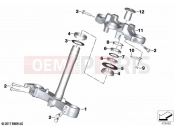 BMW Motorrad BMW 2020 F models F 900 XR (0K24) Fork bridge, bottom / top | Fork bridge, bottom / top