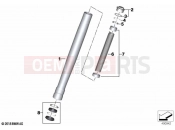 BMW Motorrad BMW 2020 F models F 900 XR (0K24) Stanchion | Stanchion