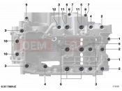 BMW Motorrad BMW 2020 F models F 900 XR (0K24) Screw connection, crankcase | Screw connection, crankcase