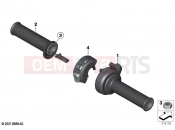 BMW Motorrad BMW 2020 F models F 900 XR (0K24) Heated handlebar grips | Heated handlebar grips